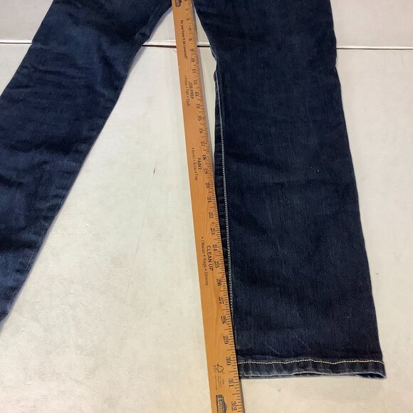 Selvedge Evisu Genes Jeans Denim Sparkly Back Pocket Size 32 - Picture 9 of 9
